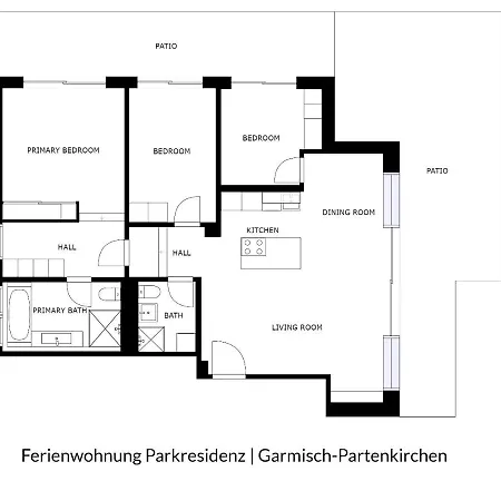 Parkresidenz * ガルミッシュ・パルテンキルヒェン